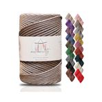 Makromecity Premium 250 gr 3mm Polyester Makrome Ipi Vizon 120 M Supla Ip Ve Çanta Ipliği