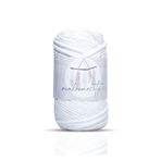 Makromecity Taranan Makrome Ipi 3mm Taranabilir Pamuk Makrome Ipi Makrame Ipi Beyaz