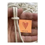 Makromİps PREMIUM MAKROME İP 1 KİLO 3mm DOLGUSUZ PAMUK DOKUMA COTTON CORD KORDON ÖRGÜ İPİ