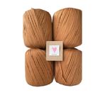 Makromİps PREMİUMSOFT RAFFİA İP 50 gr 65 m (4 adet)YUMUŞAK DOĞAL EBRULİ RAFYA ÇANTA İPİ KAĞIT İP EL ÖRGÜ HOBİ