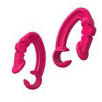 Maks Technology Airpods MKST Earhook Kulaklık Tutucu Aparat - Pembe Koyu