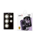 Maks Technology Galaxy S24 Ultra MKST Kamera Lens Koruyucu Cam Filmi - Titanyum-Sarı