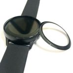 Maks Technology Galaxy Watch Active 2 40mm MKST PMMA Pet Saat Ekran Koruyucu - Siyah