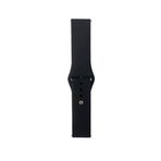 Maks Technology Huawei Honor Magic 2 46mm Band Serisi 22mm Klasik Kordon Silikon Strap Kayış-Siyah