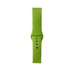 Maks Technology Huawei Honor Magic 2 46mm Band Serisi 22mm Klasik Kordon Silikon Strap Kayış-Yeşil