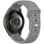 Maks Technology Huawei Honor Magic 2 46mm MKST KRD-132 22mm Silikon Kordon Strap Kayış - Gri