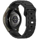 Maks Technology Huawei Honor Magic 2 46mm MKST KRD-132 22mm Silikon Kordon Strap Kayış - Siyah