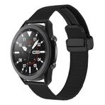 Maks Technology Huawei Honor Magic 2 46mm Uyumlu KRD-85 22mm Metal MKST Kordon-Siyah