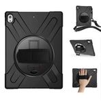 Maks Technology iPad Pro 12.9 2018 (3.Nesil) - Uyumlu Uyumlu MKST Defender Tablet Silikon-Siyah