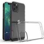 Maks Technology iPhone 12 Mini Uyumlu MKST Süper Silikon Kılıf-Renksiz
