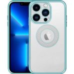 Maks Technology iPhone 13 Pro Uyumlu Kamera Korumalı Logo Gösteren MKST Esta Kılıf-Yeşil