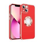 Maks Technology iPhone 13 Uyumlu MKST Kongo Kılıf-Kırmızı