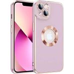 Maks Technology iPhone 13 Uyumlu MKST Kongo Kılıf-Mor