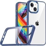 Maks Technology iPhone 14 Plus Uyumlu MKST Flora Kılıf-Sierra Mavi
