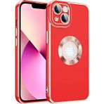 Maks Technology iPhone 14 Plus Uyumlu MKST Kongo Kılıf-Kırmızı