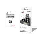 Maks Technology iPhone 17 Air MKST CL-12 Premium Safir Parmak İzi Bırakmayan Anti-Reflective Kamera Lens Koruyucu - Siyah