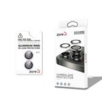 Maks Technology iPhone 17 MKST CL-12 Premium Safir Parmak İzi Bırakmayan Anti-Reflective Kamera Lens Koruyucu - Açık Mor