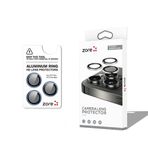 Maks Technology iPhone 17 Pro MKST CL-12 Premium Safir Parmak İzi Bırakmayan Anti-Reflective Kamera Lens Koruyucu - Lacivert