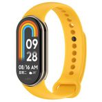 Maks Technology Mi Band 9 Serisi Klasik Kordon Silikon Strap Kayış-Sarı
