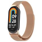 Maks Technology Mi Smart Band 8 MKST KRD-01 Metal Kordon-Rose Gold