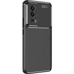Maks Technology Poco F5 Pro Kılıf MKST Negro Silikon Kapak - Siyah