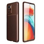 Maks Technology Poco X3 GT Kılıf MKST Negro Silikon Kapak - Kahverengi