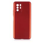 Maks Technology Poco X3 GT Kılıf MKST Premier Silikon Kapak - Kırmızı