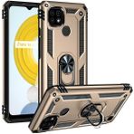 Maks Technology Realme C21 Kılıf MKST Vega Kapak - Gold