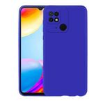 Maks Technology Redmi 10C Kılıf MKST Premier Silikon Kapak - Saks Mavi