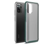 Maks Technology Redmi Note 10S Kılıf MKST Volks Kapak - Koyu Yeşil