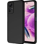 Maks Technology Redmi Note 12S Kılıf MKST Mara Lansman Kapak - Siyah