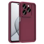 Maks Technology Tecno Spark 20 Pro 5G Kılıf Kamera Korumalı MKST Ananas Kapak - Mürdüm