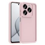 Maks Technology Tecno Spark 20 Pro 5G Kılıf Kamera Korumalı MKST Ananas Kapak - Pembe