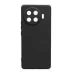 Maks Technology Tecno Spark 20 Pro Plus Kılıf MKST Biye Silikon - Siyah