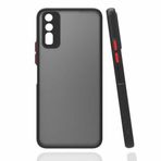 Maks Technology Vivo Y20 Kılıf MKST Hux Kapak - Siyah