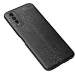 Maks Technology Vivo Y20 Kılıf MKST Niss Silikon Kapak - Siyah
