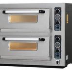 Maksan Elektrikli Pizza Fırını Çift Katlı 4+4x30 Cm Termometre Göstergeli PO-502T