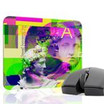 Maksimalizm Oyuncu Gaming Mouse Pad Kauçuk Kaymaz Taban Mousepad (V1, 22x18 Small)