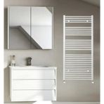 MAKTEK 600X800 Yüksek Kaliteli Beyaz Düz Havlupan Beyaz Boyalı Havlu Radyatör 60X80