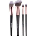 Makyaj Fırçası Seti (Allık-Fondöten-Far-Crease) - Makeup Brush Set - 012 - 8690604597772
