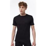 Malabadi 084 Siyah Basic Yuvarlak Yaka İnce Modal Erkek T-shirt