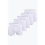 Malabadi 5M075 Beyaz 5'li Erkek Boxer