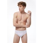 Malabadi Beyaz Erkek 2 Li Modal Slip Külot 080