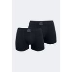 Malabadi Erkek 2 Li Pamuk Elastan Boxer 074 2M074 - Siyah - 3XL