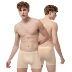 MALABADİ Erkek 2 li Pamuk Elastan Boxer 2M075 (Ten Rengi, 2XL)