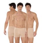 MALABADİ Erkek 3 lü Likralı Modal Boxer 058 (Ten, L)