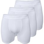 Malabadi Erkek 3 Lü Modal Uzun Boxer M3010 - XL - Beyaz