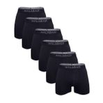 Malabadi Erkek 6 lı Premium Collection Modal Boxer 6M252 (Siyah, 2XL)