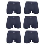 Malabadi Erkek 6'lı Premium Collection Modal Boxer 6M251 (Füme, XL)