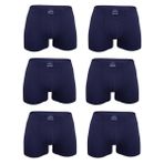 Malabadi Erkek 6'lı Premium Collection Modal Boxer 6M251 (Lacivert, XL)